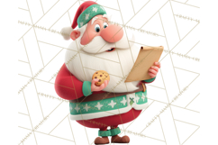 Cozy Christmas Bakery Gingerbread Clip Art PNG Festive Mini Product Image 3