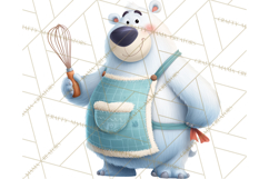 Cozy Christmas Bakery Gingerbread Clip Art PNG Festive Mini Product Image 5