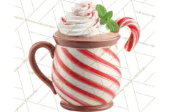 Cozy Christmas Bakery Gingerbread Clip Art PNG Festive Mini Product Image 3