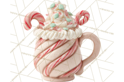 Cozy Christmas Bakery Gingerbread Clip Art PNG Festive Mini Product Image 5