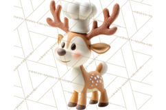 Cozy Christmas Bakery Gingerbread Clip Art PNG Festive Mini Product Image 4