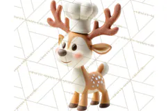 Cozy Christmas Bakery Gingerbread Clip Art PNG Festive Mini Product Image 4