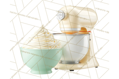 Cozy Christmas Bakery Gingerbread Clip Art PNG Festive Mini Product Image 5