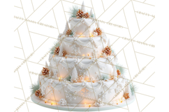Cozy Christmas Bakery Gingerbread Clip Art PNG Festive Mini Product Image 4
