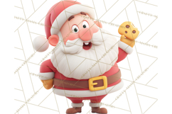 Cozy Christmas Bakery Gingerbread Clip Art PNG Festive Mini Product Image 4