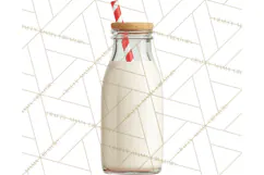 Cozy Christmas Bakery Gingerbread Clip Art PNG Festive Mini Product Image 2