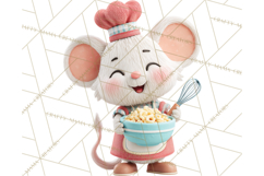 Cozy Christmas Bakery Gingerbread Clip Art PNG Festive Mini Product Image 4