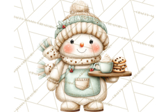 Christmas Snowman Clipart PNG Winter Holiday Characters Pnga Product Image 2