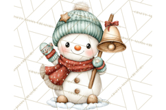 Christmas Snowman Clipart PNG Winter Holiday Characters Pnga Product Image 2