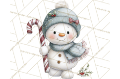 Christmas Snowman Clipart PNG Winter Holiday Characters Pnga Product Image 5