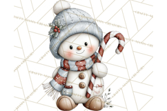 Christmas Snowman Clipart PNG Winter Holiday Characters Pnga Product Image 4