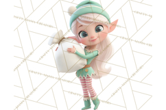 Cozy Christmas Bakery Gingerbread Clip Art PNG Festive Mini Product Image 5