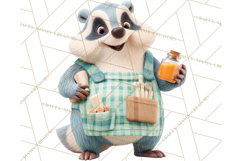 Cozy Christmas Bakery Gingerbread Clip Art PNG Festive Mini Product Image 2