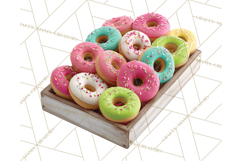 Cozy Christmas Bakery Gingerbread Clip Art PNG Festive Mini Product Image 4