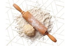 Cozy Christmas Bakery Gingerbread Clip Art PNG Festive Mini Product Image 5