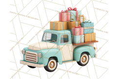 Cozy Christmas Bakery Gingerbread Clip Art PNG Festive Mini Product Image 4