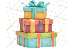 Cozy Christmas Bakery Gingerbread Clip Art PNG Festive Mini Product Image 3