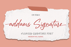 Addams Signature Product Image 12