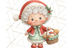 Tropical Santa Clipart Beach Christmas Clip Art Holiday PNG Product Image 3