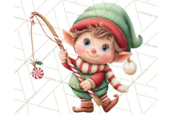 Tropical Santa Clipart Beach Christmas Clip Art Holiday PNG Product Image 3
