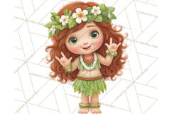 Tropical Santa Clipart Beach Christmas Clip Art Holiday PNG Product Image 3