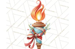 Tropical Santa Clipart Beach Christmas Clip Art Holiday PNG Product Image 3
