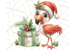 Tropical Santa Clipart Beach Christmas Clip Art Holiday PNG Product Image 4