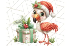 Tropical Santa Clipart Beach Christmas Clip Art Holiday PNG Product Image 4