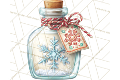 Tropical Santa Clipart Beach Christmas Clip Art Holiday PNG Product Image 2