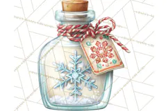 Tropical Santa Clipart Beach Christmas Clip Art Holiday PNG Product Image 2