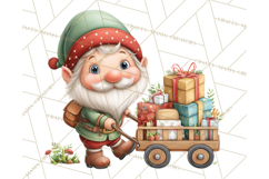 Gnome Train Clipart Holiday Express Clip Art Christmas Product Image 4