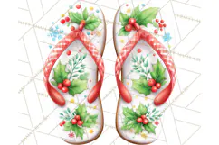 Tropical Santa Clipart Beach Christmas Clip Art Holiday PNG Product Image 3