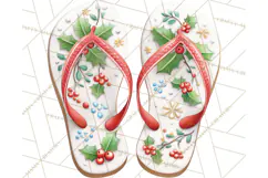 Tropical Santa Clipart Beach Christmas Clip Art Holiday PNG Product Image 4