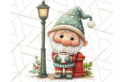 Gnome Train Clipart Holiday Express Clip Art Christmas Product Image 2