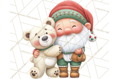 Gnome Train Clipart Holiday Express Clip Art Christmas Product Image 4