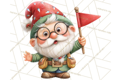 Gnome Train Clipart Holiday Express Clip Art Christmas Product Image 2