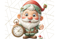 Gnome Train Clipart Holiday Express Clip Art Christmas Product Image 2