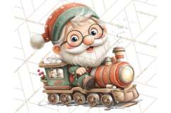 Gnome Train Clipart Holiday Express Clip Art Christmas Product Image 3
