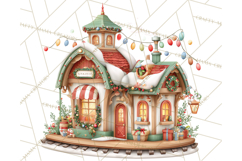 Gnome Train Clipart Holiday Express Clip Art Christmas Product Image 4