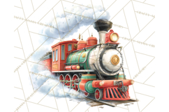 Gnome Train Clipart Holiday Express Clip Art Christmas Product Image 5