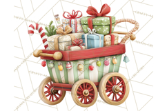 Gnome Train Clipart Holiday Express Clip Art Christmas Product Image 5