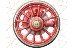 Gnome Train Clipart Holiday Express Clip Art Christmas Product Image 3