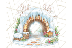 Gnome Train Clipart Holiday Express Clip Art Christmas Product Image 2