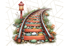 Gnome Train Clipart Holiday Express Clip Art Christmas Product Image 4