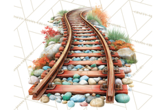 Gnome Train Clipart Holiday Express Clip Art Christmas Product Image 5