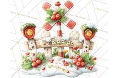 Gnome Train Clipart Holiday Express Clip Art Christmas Product Image 5