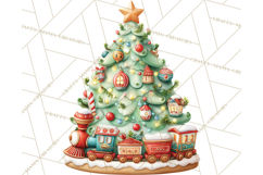 Gnome Train Clipart Holiday Express Clip Art Christmas Product Image 4