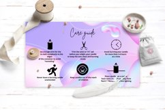 Candle Care Canva Template Product Image 2