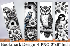 Printable Birds Bookmarks Product Image 1