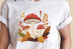 441 Embroidery Fall Autumn Clipart Bundle Product Image 3